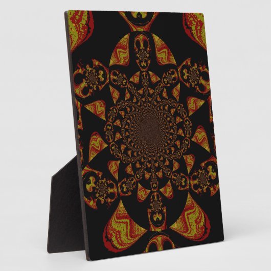 Plaque Photo Impression d'art Kaleidoscope crâne (Côté)