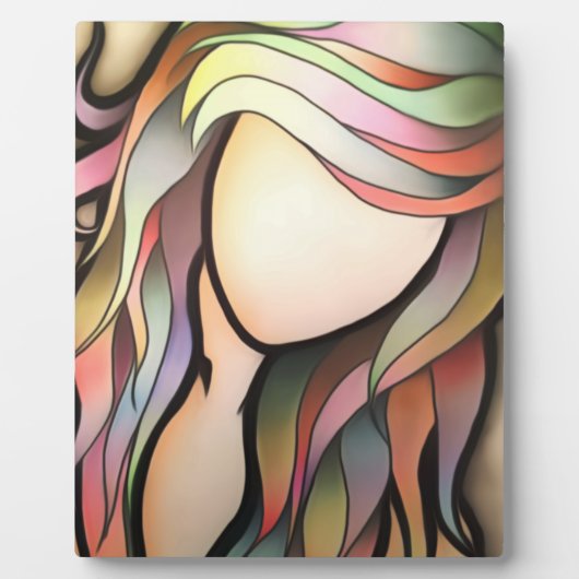 Plaque Photo Impression du canevas d'identité (Devant)