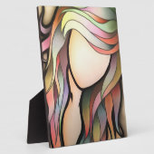 Plaque Photo Impression du canevas d'identité (Côté)