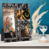 Plaque Photo Impression Tiger & Couple Art (Côté)