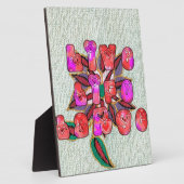 Plaque Photo Imprimer l'art "Live Life Large" (Côté)