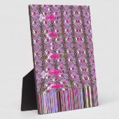 Plaque Photo Imprimer l'art Motif Abstrait dense et complexe (Côté)