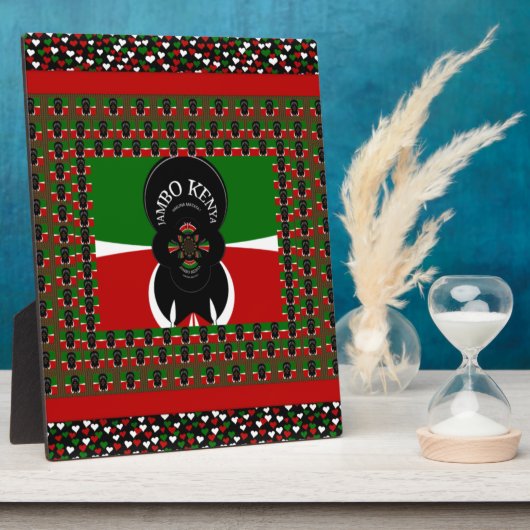 Plaque Photo Imprimerie d'art Jambo Kenya (Côté)