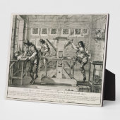 Plaque Photo imprimerie française, 1642 (gravure) (Côté)