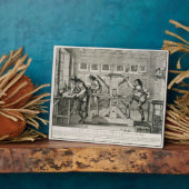 Plaque Photo imprimerie française, 1642 (gravure) (Côté)