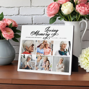 Plaque Photo In Love Memory Photo Collage Memorial
