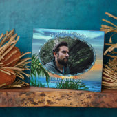 Plaque Photo In Loving Memory Sunset 1557 (Côté)