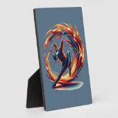 Plaque Photo Incendie De Rue Avec Énergie Urbaine (Côté)