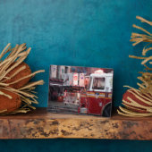 Plaque Photo Incendie le 10ème ST (Côté)