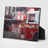 Plaque Photo Incendie le 10ème ST (Côté)