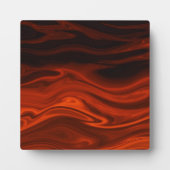 Plaque Photo Incendie liquide par Shirley Taylor (Devant)