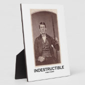 Plaque Photo Indestructible (Phineas Gage) (Côté)