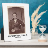 Plaque Photo Indestructible (Phineas Gage) (Côté)