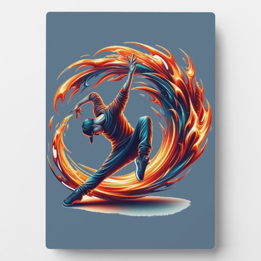Plaque Photo Inferno Spin - Stimuler l'esprit de Breakdance (Devant)