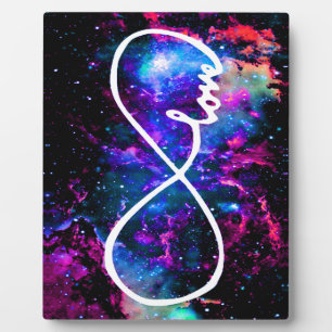 Plaque Photo Infini AMOUR Coloré et amusant