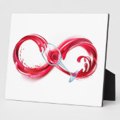 Plaque Photo Infinity with Red Wine (Côté)