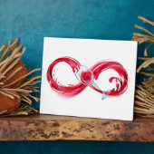 Plaque Photo Infinity with Red Wine (Côté)