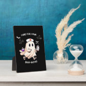 Plaque Photo Infirmière fantôme avec potion magique - Cure pour (Côté)