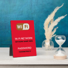 Informations de mot de passe de réseau WiFi person