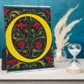 PLAQUE PHOTO INITIAL O, 1520. (Côté)