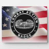 Plaque Photo Insigne d'action au combat (Devant)