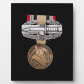 Plaque Photo Insigne d'action de combat de l'OIF (Devant)