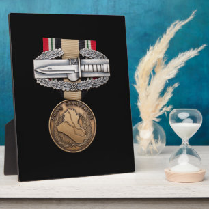 Plaque Photo Insigne d'action de combat de l'OIF
