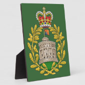 Plaque Photo Insigne de la Maison de Windsor (Côté)