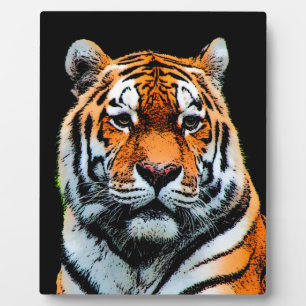 Plaque Photo Inspiration des yeux de tigre