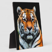 Plaque Photo Inspiration des yeux de tigre (Côté)