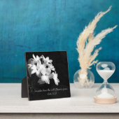 Plaque Photo Inspirational Bible Verse (Insitu)