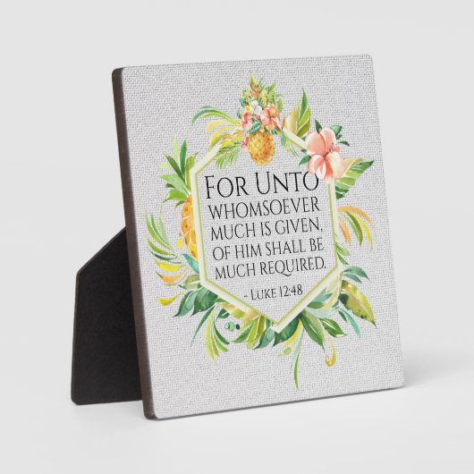 Plaque Photo Inspirationnel (Recto)