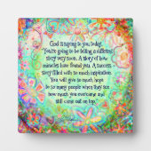 Plaque Photo Inspirer Miracles Citer Plutôt Inspiritisme (Devant)