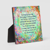 Plaque Photo Inspirer Miracles Citer Plutôt Inspiritisme (Recto)