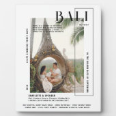 Plaque Photo Instantané photo | Garde-voyage pour imprimer mode (Devant)