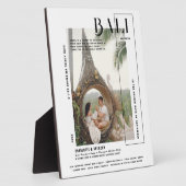 Plaque Photo Instantané photo | Garde-voyage pour imprimer mode (Côté)