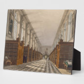 Plaque Photo Intérieur de Trinity College Library, Cambridge, f (Côté)