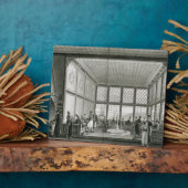 Plaque Photo Intérieur d'un café public à Constantinople par (Côté)