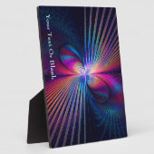 Plaque Photo Iridescence structurelle (Côté)