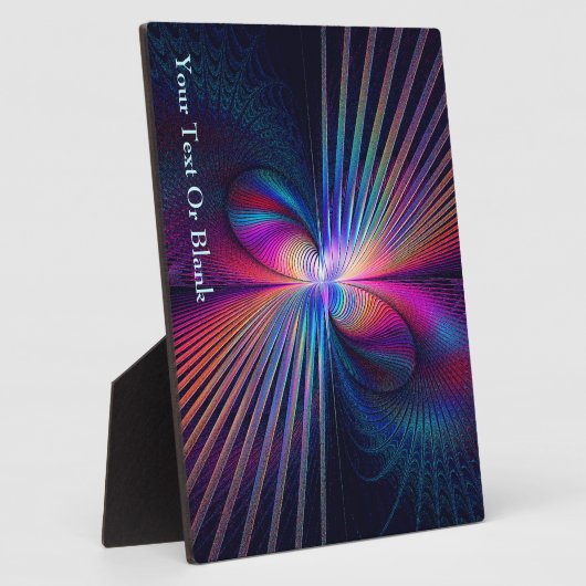 Plaque Photo Iridescence structurelle (Côté)