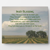 Plaque Photo Irish Blessing Farmland (Devant)