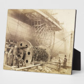 Plaque Photo Isambard Kingdom Brunel (1806-59) à côté de la Gre (Côté)