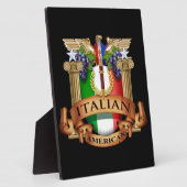 Plaque Photo Italien (Côté)