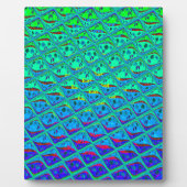 Plaque Photo Italien bleu sirène Motif Art Imprimer (Devant)