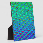 Plaque Photo Italien bleu sirène Motif Art Imprimer (Côté)