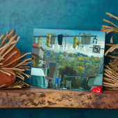 PLAQUE PHOTO ITHACA NEW YORK (Côté)