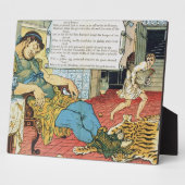 Plaque Photo Jack et le Beanstalk (Côté)