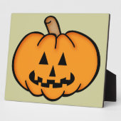 Plaque Photo Jack-o'-lantern (Côté)