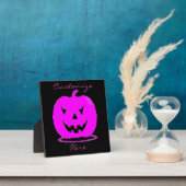 Plaque Photo Jack rose olantern Halloween Thunder_Cove (Insitu)