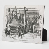 Plaque Photo Jacquard Power Looms (gravure) (Côté)